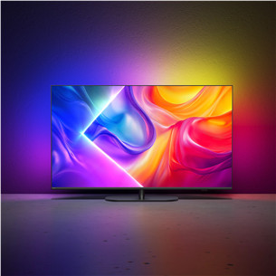 Philips The One PUS9010, 55'', 4K UHD, QLED, black - TV