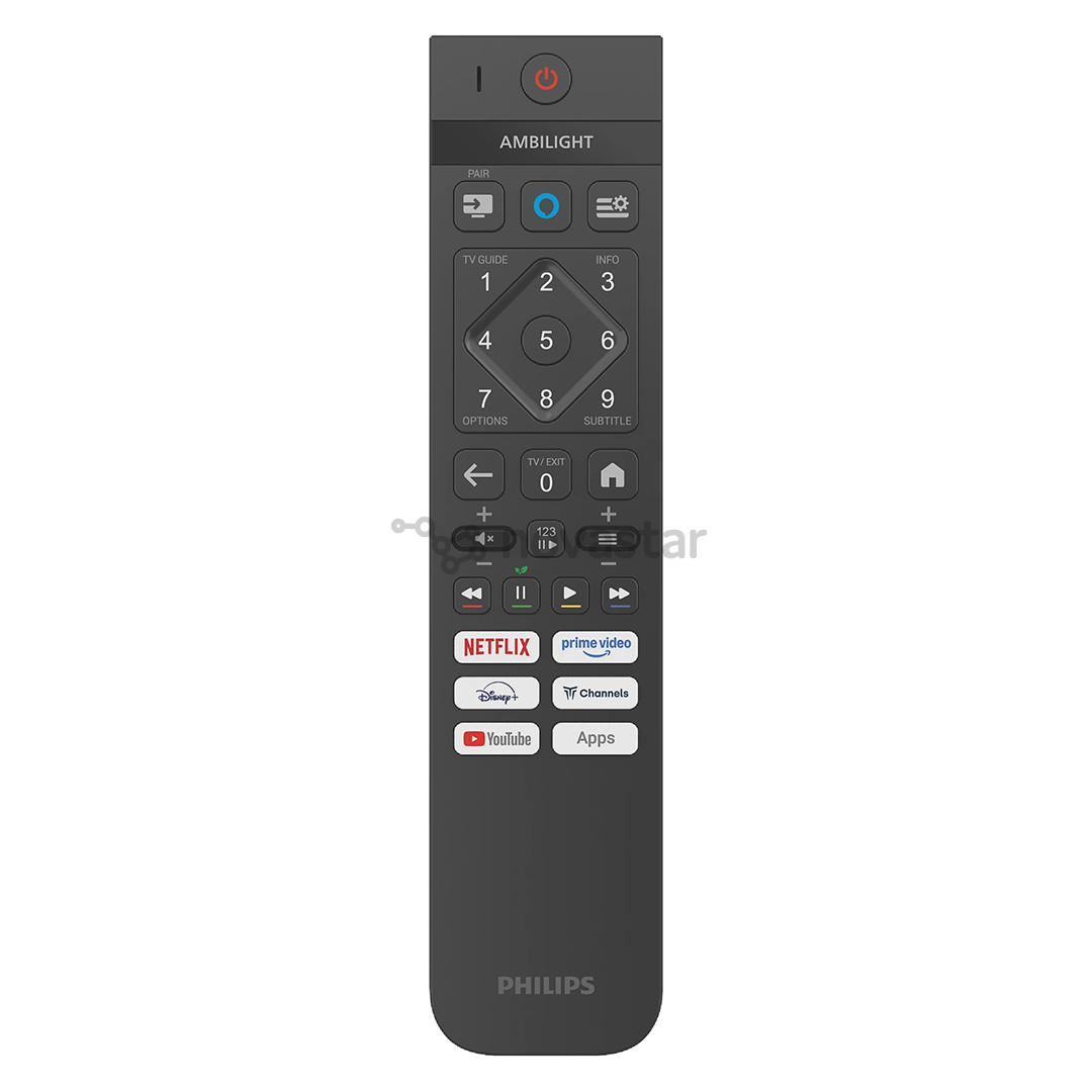 Philips The One PUS9010, 50'', 4K UHD, QLED, black - TV