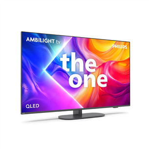 Philips The One PUS9010, 65'', 4K UHD, QLED, juodas - Televizorius