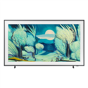 Samsung The Frame (2025), 55'', 4K UHD, QLED, juodas - Televizorius