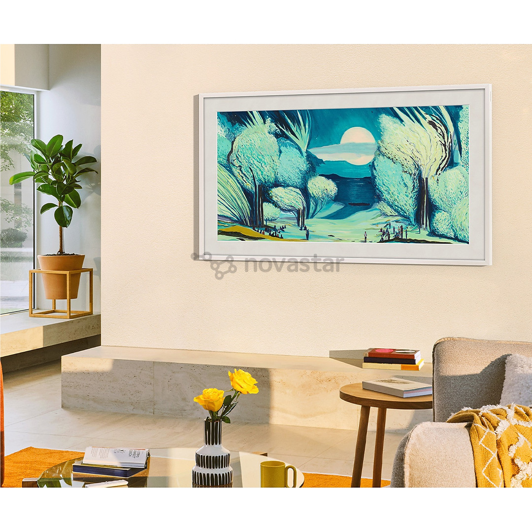 Samsung The Frame (2025), 50'', 4K UHD, QLED, черный - Телевизор