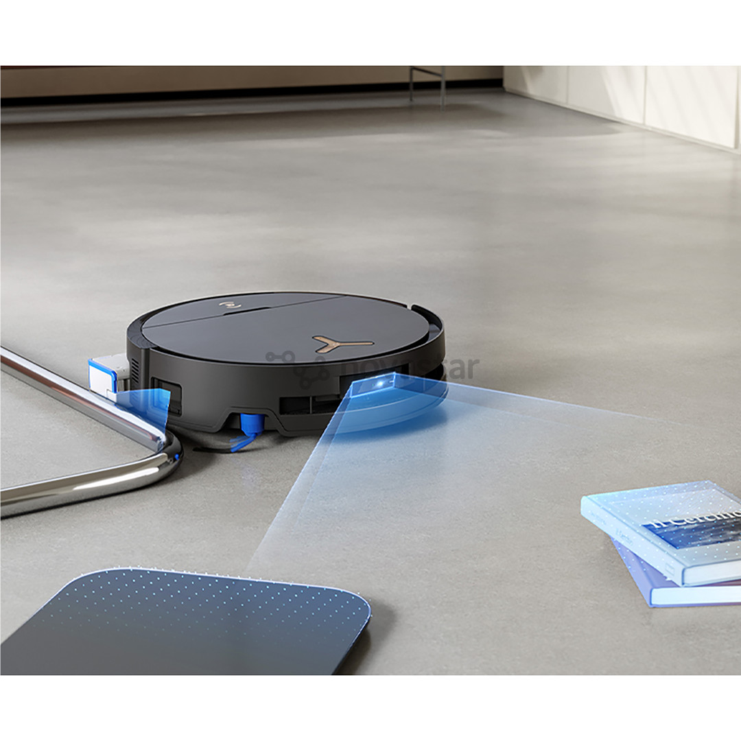 Dulkių siurblys robotas Ecovacs Deebot X9 PRO OMNI, wet & dry, juodas