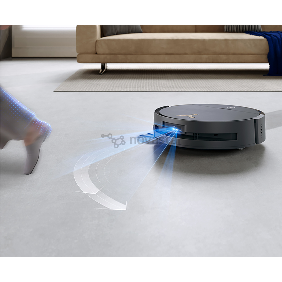 Dulkių siurblys robotas Ecovacs Deebot X9 PRO OMNI, wet & dry, juodas