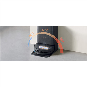 Dulkių siurblys robotas Ecovacs Deebot X9 PRO OMNI, wet & dry, juodas