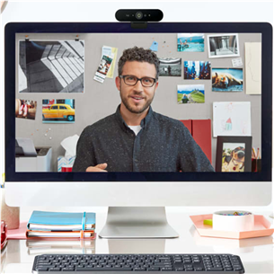 Logitech Brio 4K, juoda - Internetinė kamera