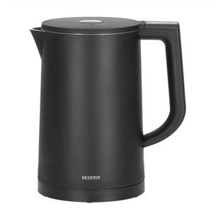 Virdulys Severin, reguliuojama temperatūra, 1.7 L, 2200 W, juodas