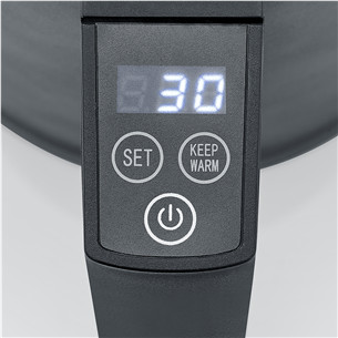 Severin, adjustable temperature, 1.7 L, 2200 W, black - Kettle