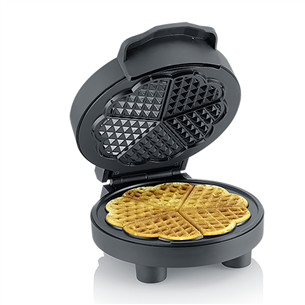 Severin, 1000 W, black - Waffle maker