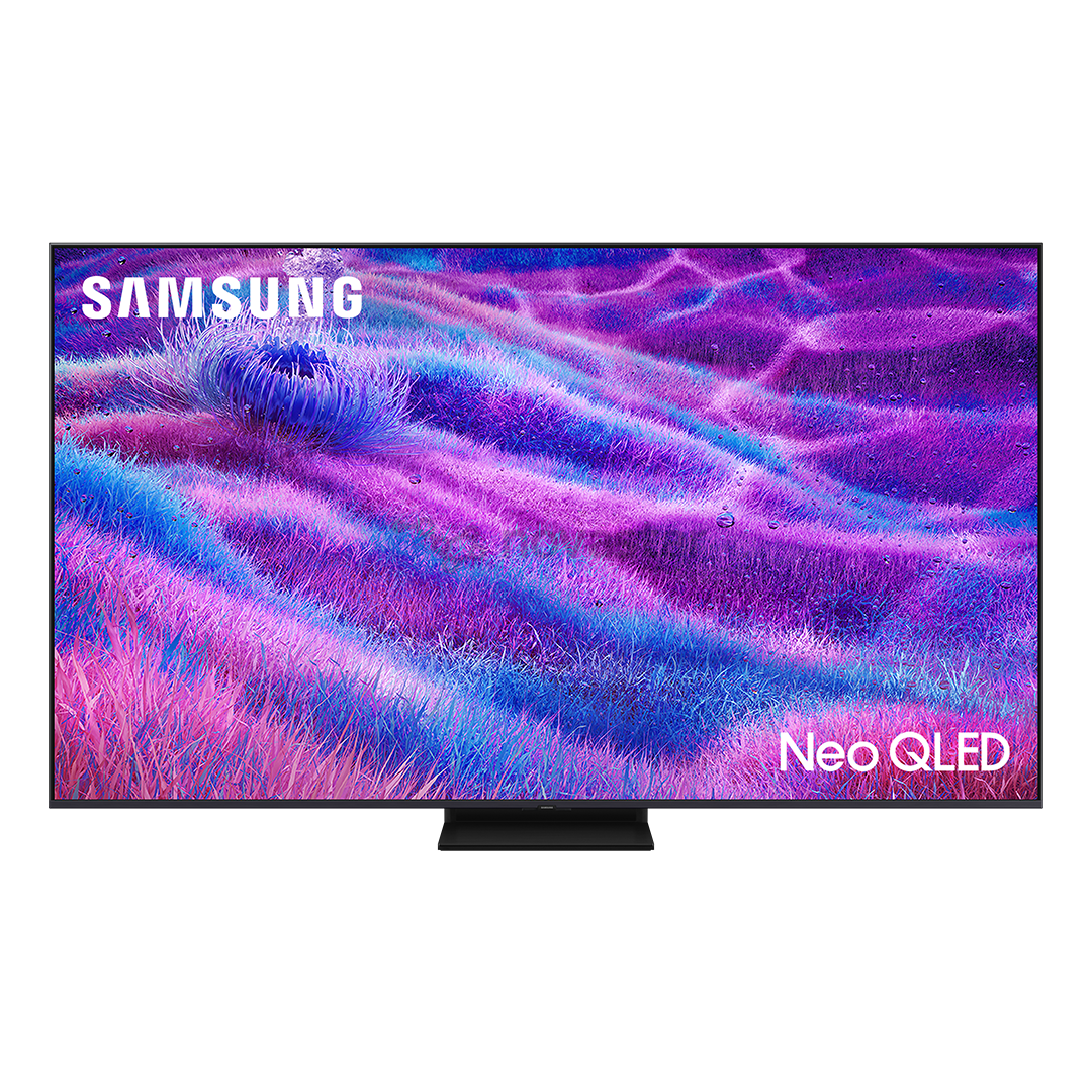 Samsung QN80F, 55'', 4K UHD, Neo QLED, Mini LED, серебристый - Телевизор