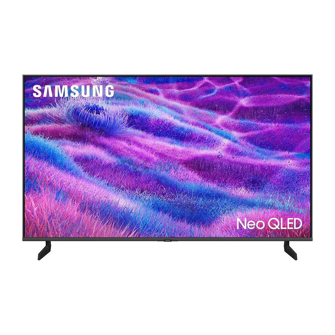 Samsung QN80F, 50'', 4K UHD, Neo QLED, Mini LED, серебристый - Телевизор