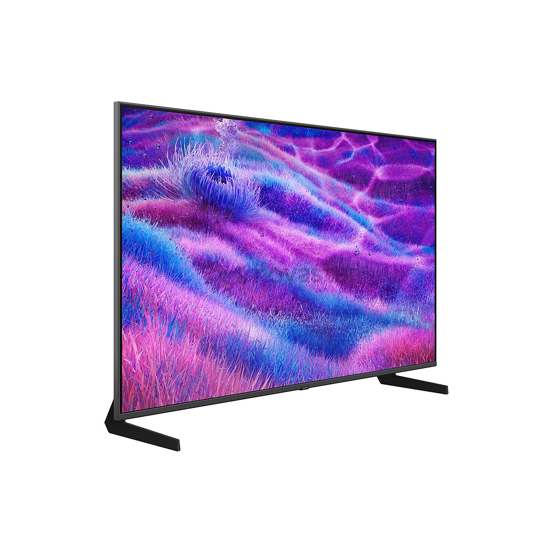 Samsung QN80F, 50'', 4K UHD, Neo QLED, Mini LED, серебристый - Телевизор