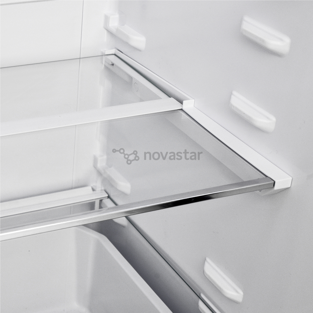 Vestfrost, No Frost, 331 L, height 191 cm, red - Refrigerator