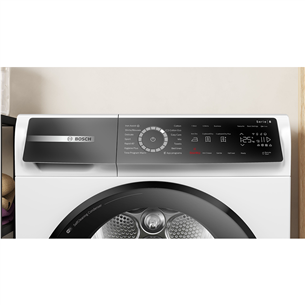 Bosch Series 8, 9 kg, depth 61.3 cm - Clothes dryer