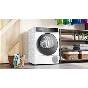 Bosch Series 8, 9 kg, depth 61.3 cm - Clothes dryer