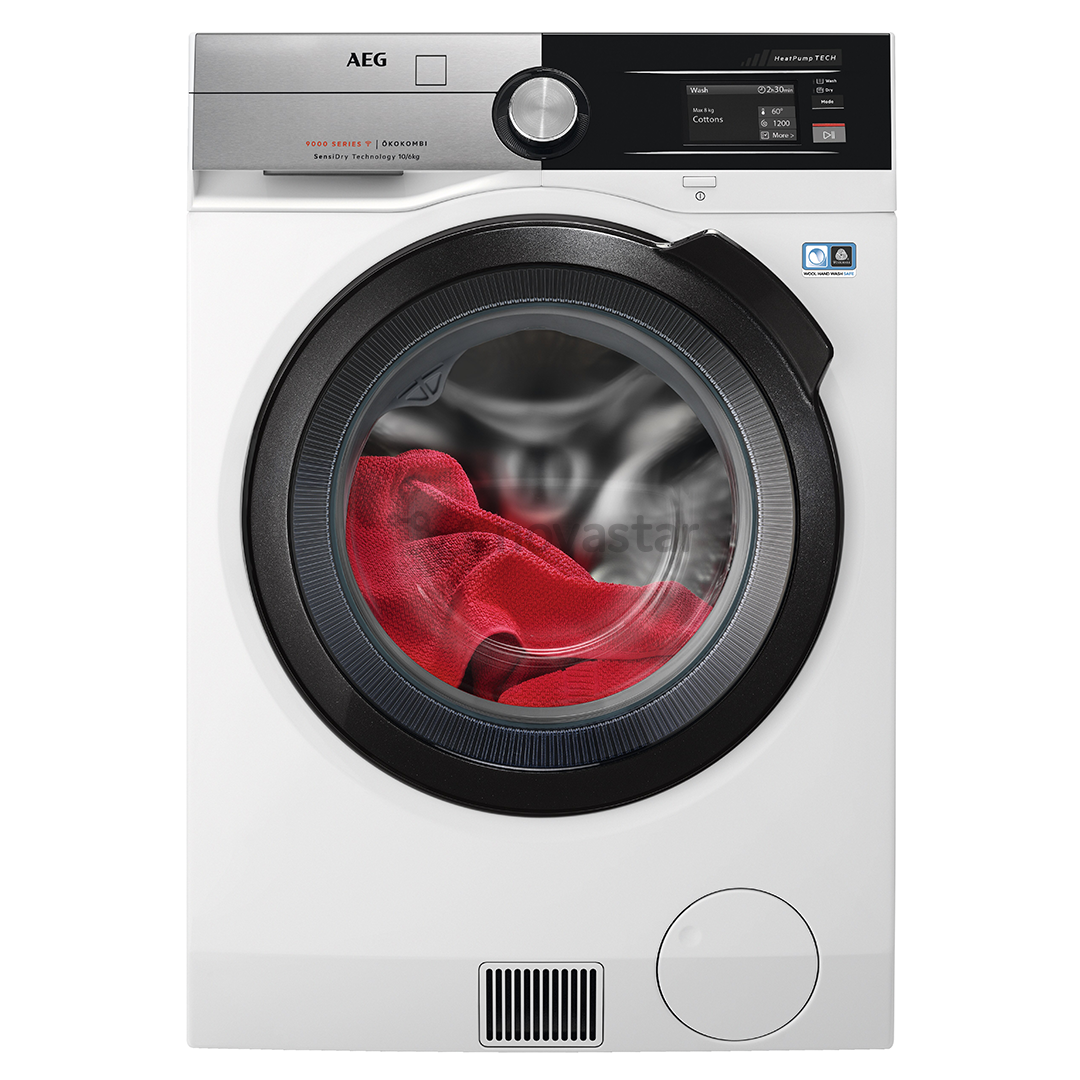 AEG, My AEG Care app, 10 kg / 6 kg, depth 63.6 cm, 1600 rpm - Washer-Dryer Combo - Item after repair