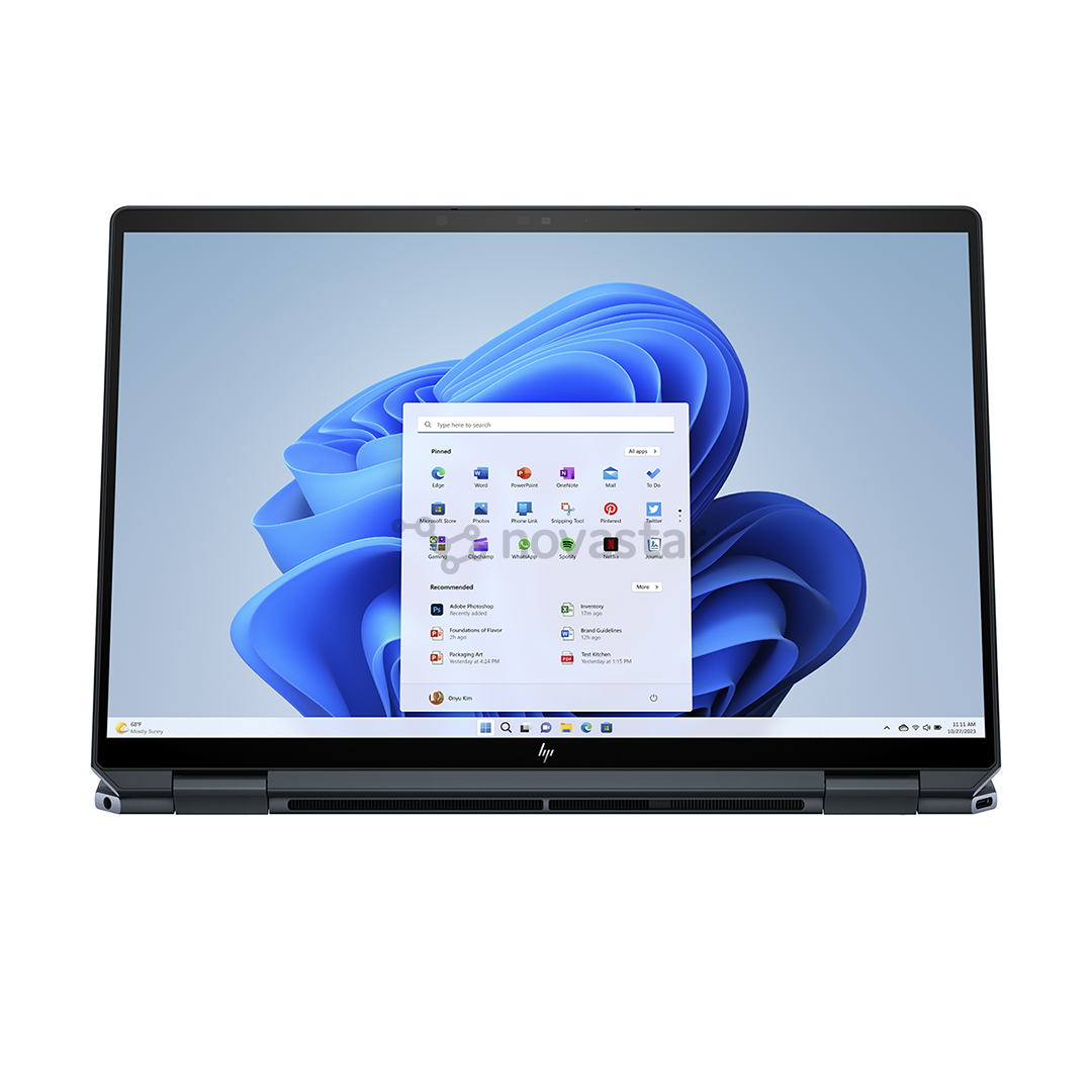 HP Spectre x360 2-in-1 Laptop 14-eu0001no, 14'', 2.8K, OLED, 120 Гц, Core Ultra 5, 16 ГБ, 512 ГБ, SWE, синий - Ноутбук - Открытая упаковка