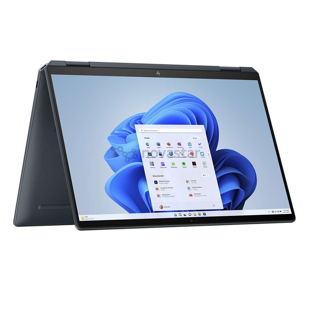 HP Spectre x360 2-in-1 Laptop 14-eu0001no, 14'', 2.8K, OLED, 120 Гц, Core Ultra 5, 16 ГБ, 512 ГБ, SWE, синий - Ноутбук - Открытая упаковка