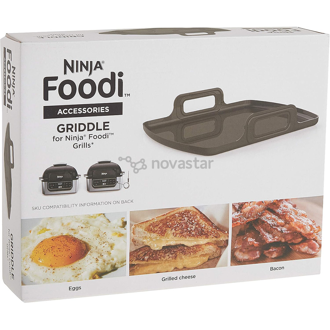 Grilio plokštė Ninja, juoda