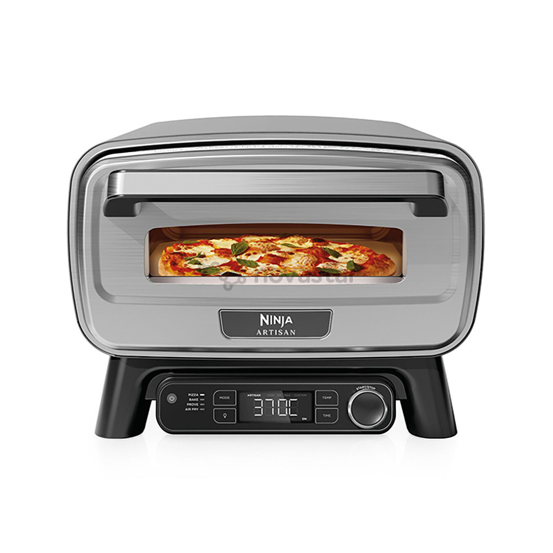 Elektrinė lauko krosnelė ir karšto oro gruzdintuvė Ninja Artisan, pilka