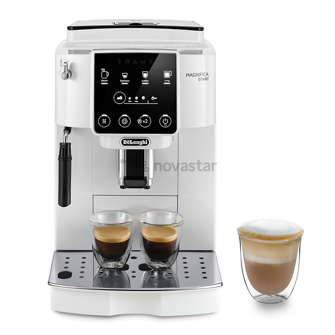 DeLonghi Magnifica Start, white - Automatinis kavos aparatas - Prekė po remonto