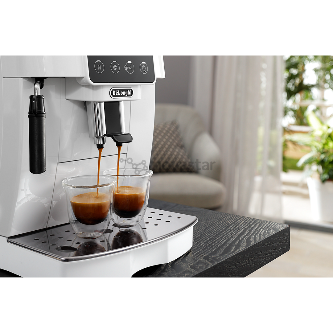 DeLonghi Magnifica Start, white - Automatinis kavos aparatas - Prekė po remonto