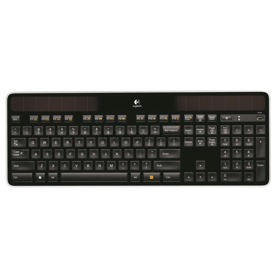 Logitech K750, SWE, black - Wireless Keyboard - Open package