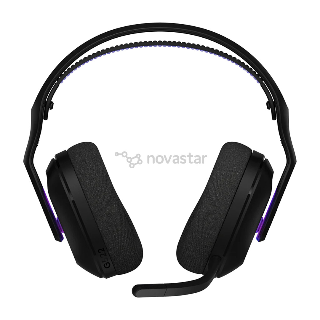 Belaidės ausinės Logitech G522 Lightspeed, juodos