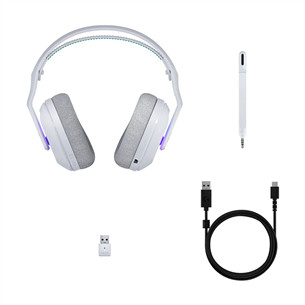 Logitech G522 Lightspeed, white - Wireless headset