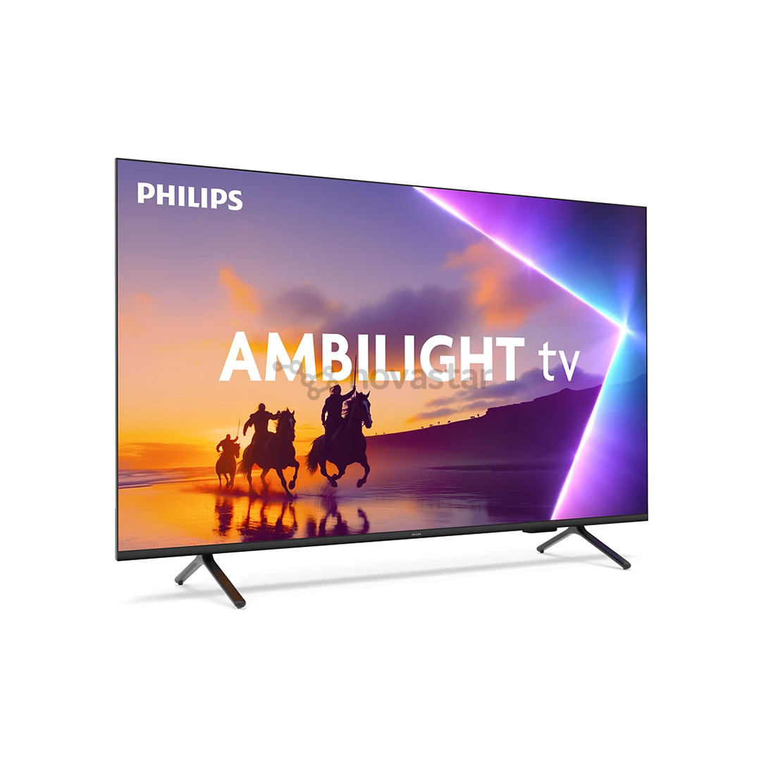 Philips PUS8560, 43'', 4K UHD, QLED, juodas - Televizorius