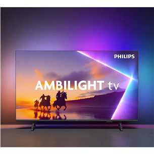 Philips PUS8560, 43'', 4K UHD, QLED, juodas - Televizorius