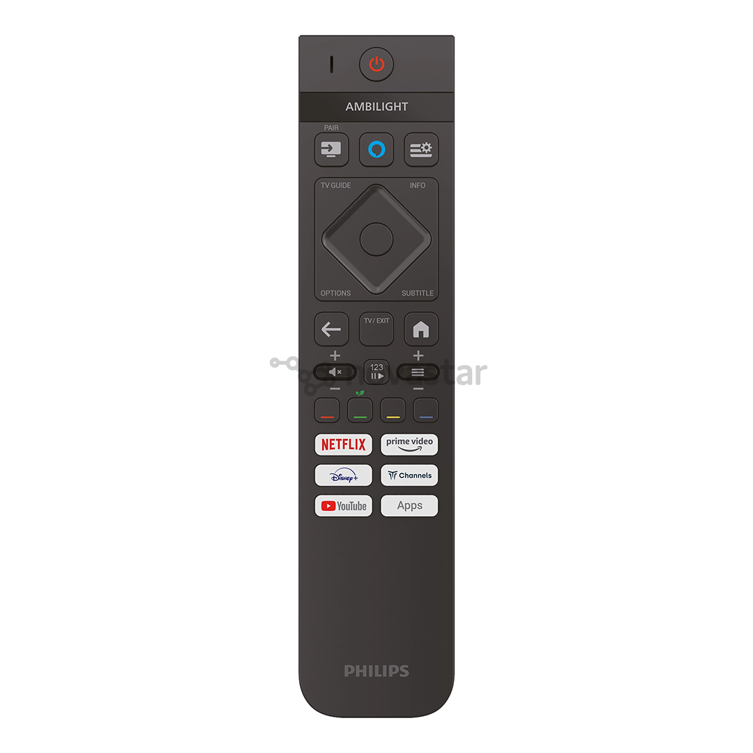 Philips PUS8560, 43'', 4K UHD, QLED, juodas - Televizorius
