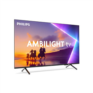 Philips PUS8560, 50'', 4K UHD, QLED, черный - Телевизор