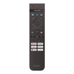Philips PUS8560, 55'', 4K UHD, QLED, juodas - Televizorius