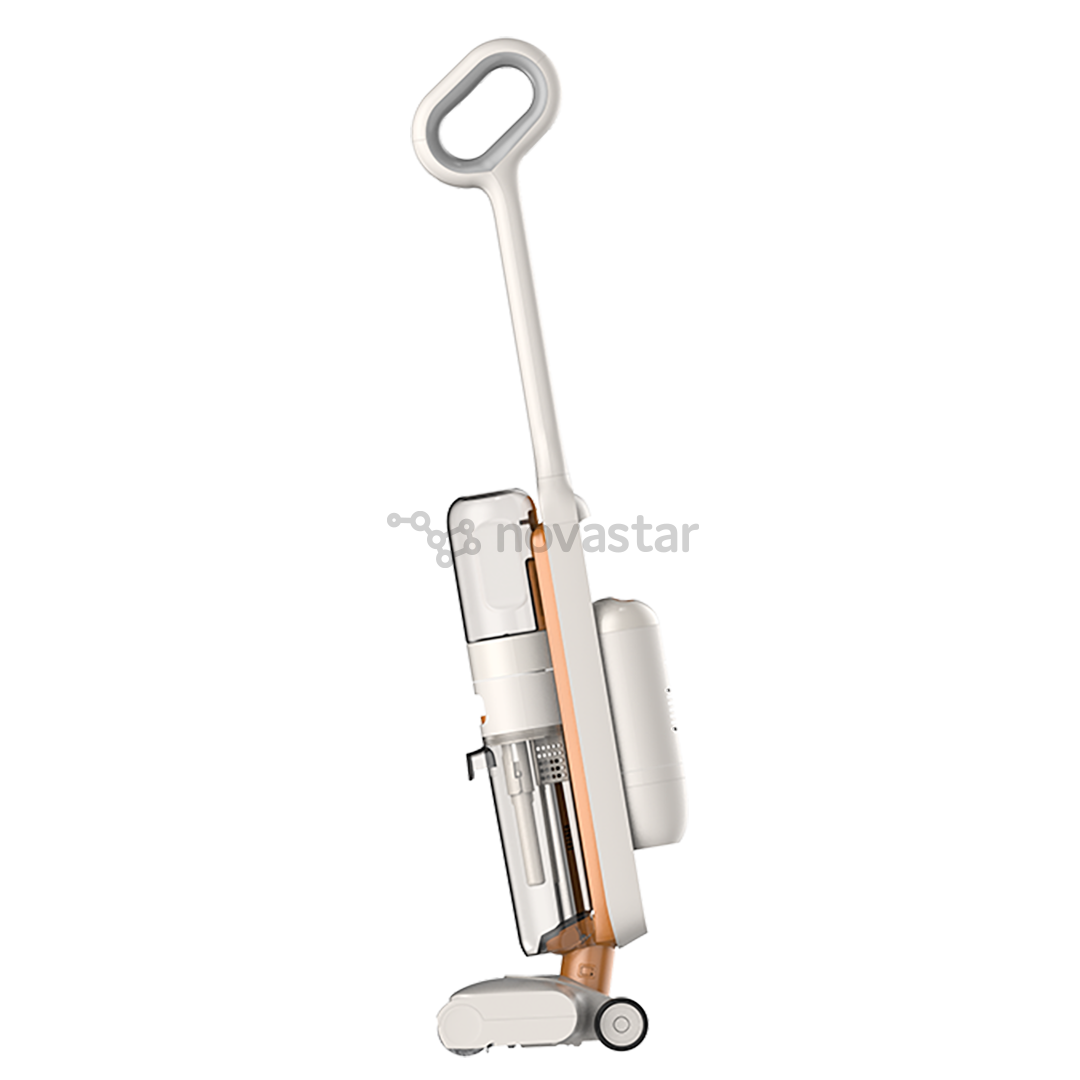 Belaidis plaunantis siurblys Tinceo iFLOOR Y2 Plus, Wet & Dry, baltas/oranžinis