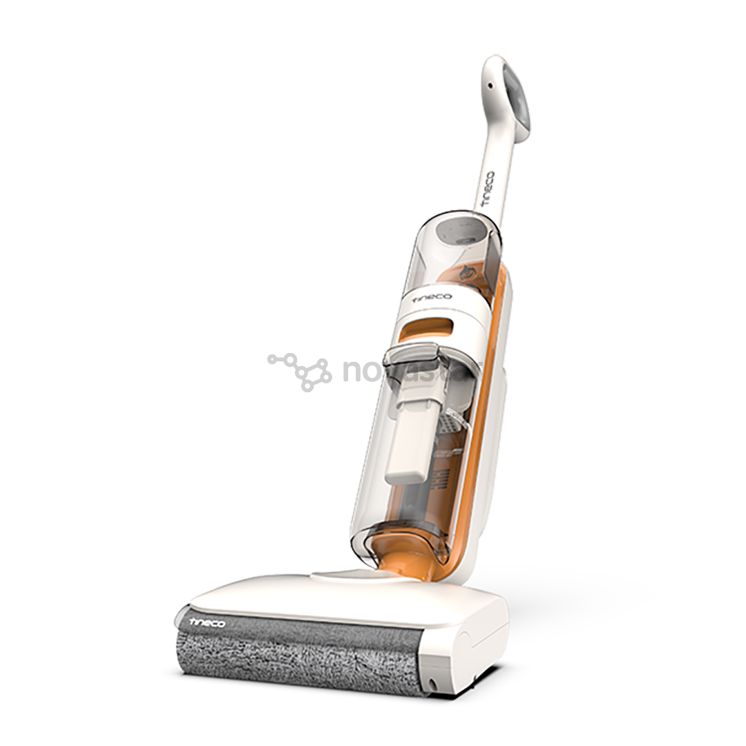 Belaidis plaunantis siurblys Tinceo iFLOOR Y2 Plus, Wet & Dry, baltas/oranžinis