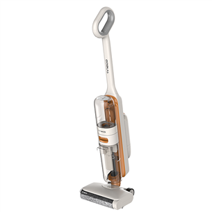 Belaidis plaunantis siurblys Tinceo iFLOOR Y2 Plus, Wet & Dry, baltas/oranžinis