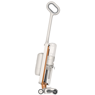 Belaidis plaunantis siurblys Tinceo iFLOOR Y2 Plus, Wet & Dry, baltas/oranžinis