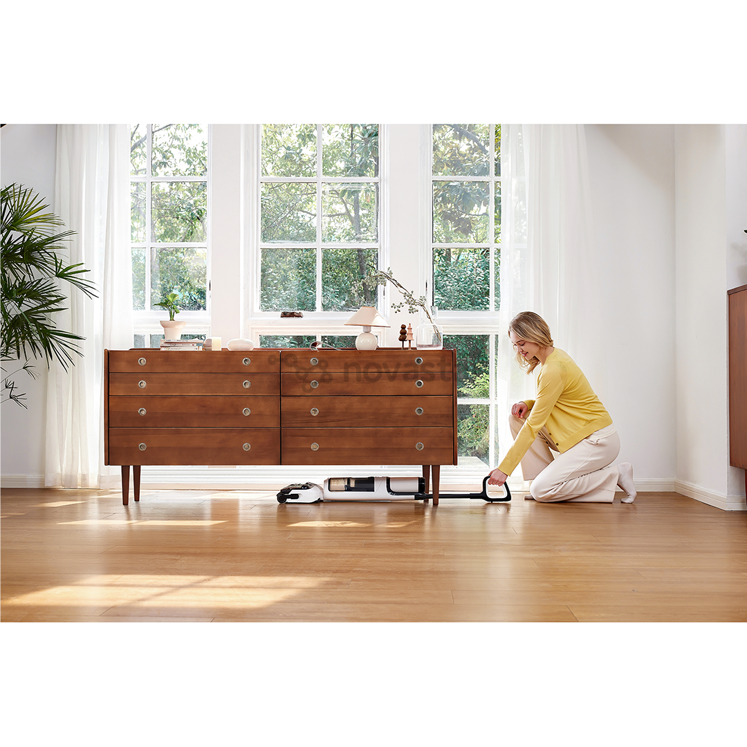 Belaidis plaunantis siurblys Tineco Floor One S5 Stretch Extreme, baltas/juodas