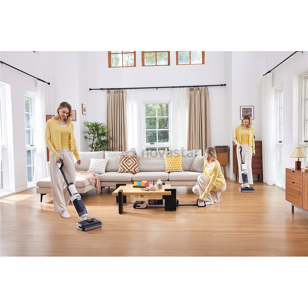 Tineco Floor One S5 Stretch Extreme, белый/черный - Беспроводная швабра