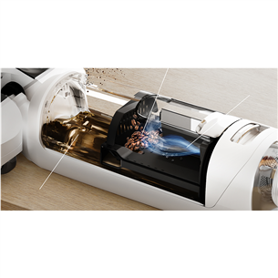 Belaidis plaunantis siurblys Tineco Floor One S5 Stretch Extreme, baltas/juodas