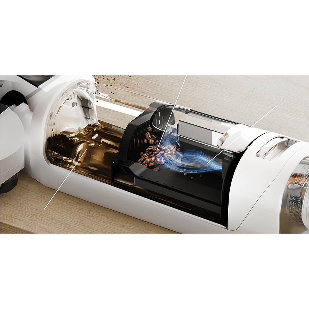 Belaidis plaunantis siurblys Tineco Floor One S5 Stretch Extreme, baltas/juodas
