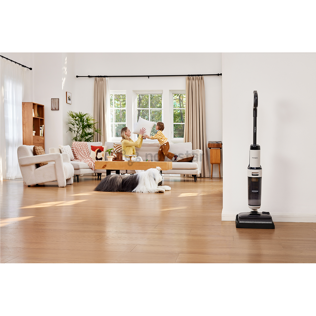 Belaidis plaunantis siurblys Tineco Floor One S5 Stretch Extreme, baltas/juodas