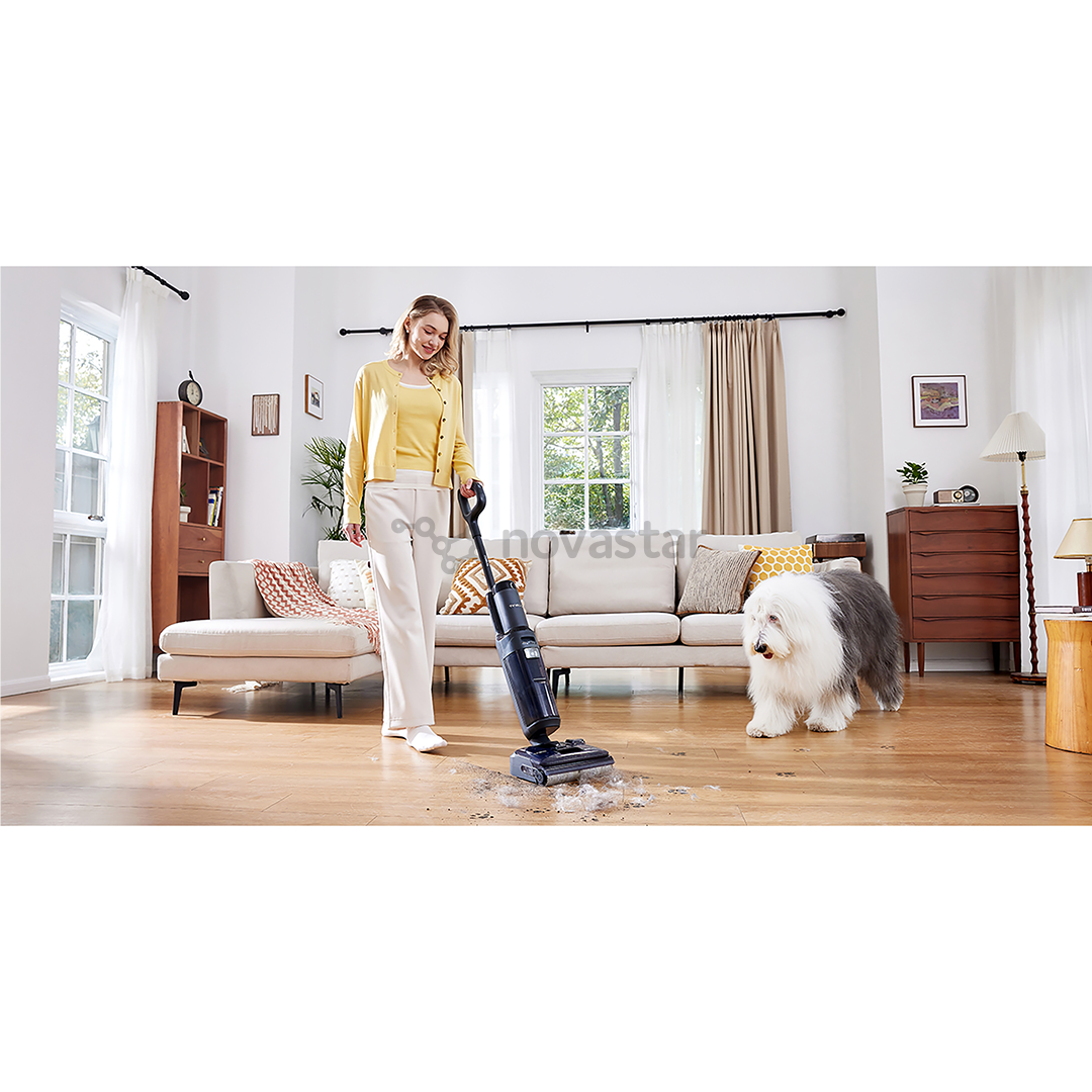 Belaidis plaunantis siurblys Tineco Floor One S6 Stretch Extreme, pilkas/juodas