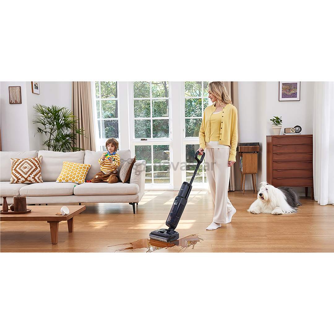Belaidis plaunantis siurblys Tineco Floor One S6 Stretch Extreme, pilkas/juodas