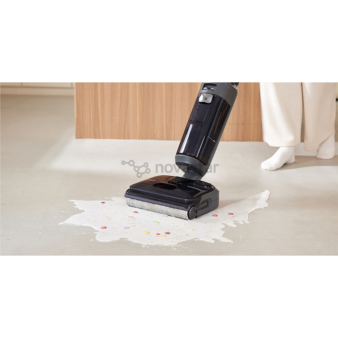 Belaidis plaunantis siurblys Tineco Floor One S6 Stretch Extreme, pilkas/juodas
