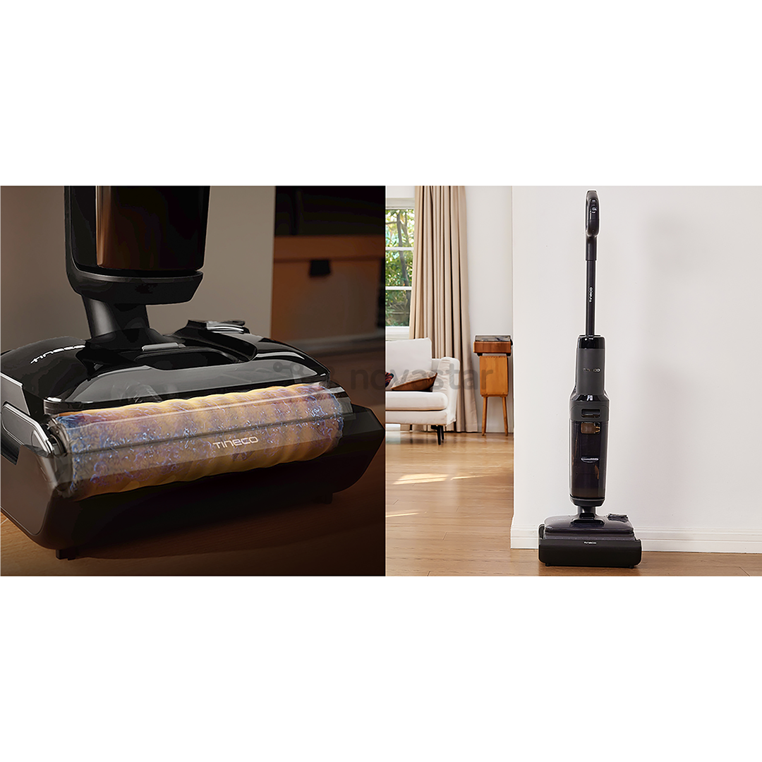 Belaidis plaunantis siurblys Tineco Floor One S6 Stretch Extreme, pilkas/juodas