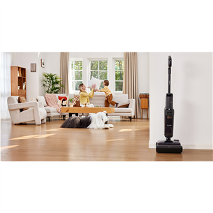 Belaidis plaunantis siurblys Tineco Floor One S6 Stretch Extreme, pilkas/juodas