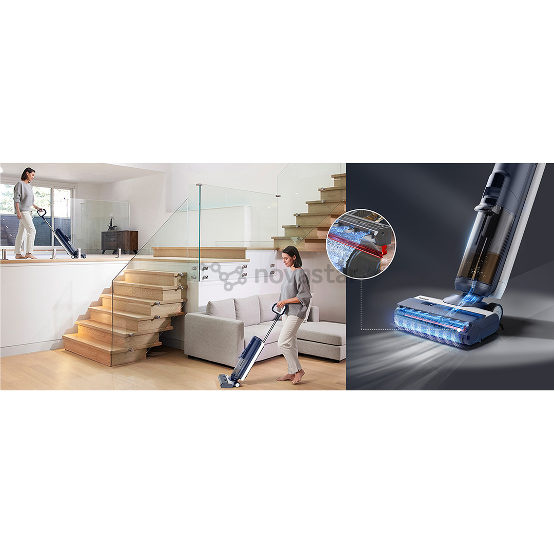 Tineco Floor One S5 Extreme, синий - Беспроводная швабра для твердых полов
