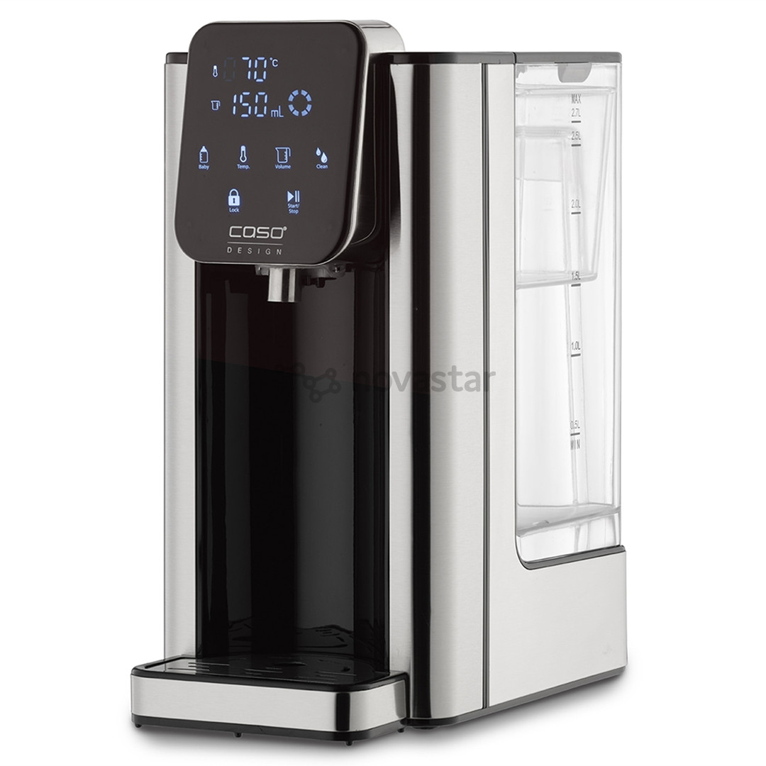 Caso Design Hot 7, 2600 W, black/stainless steel - Hot water dispenser