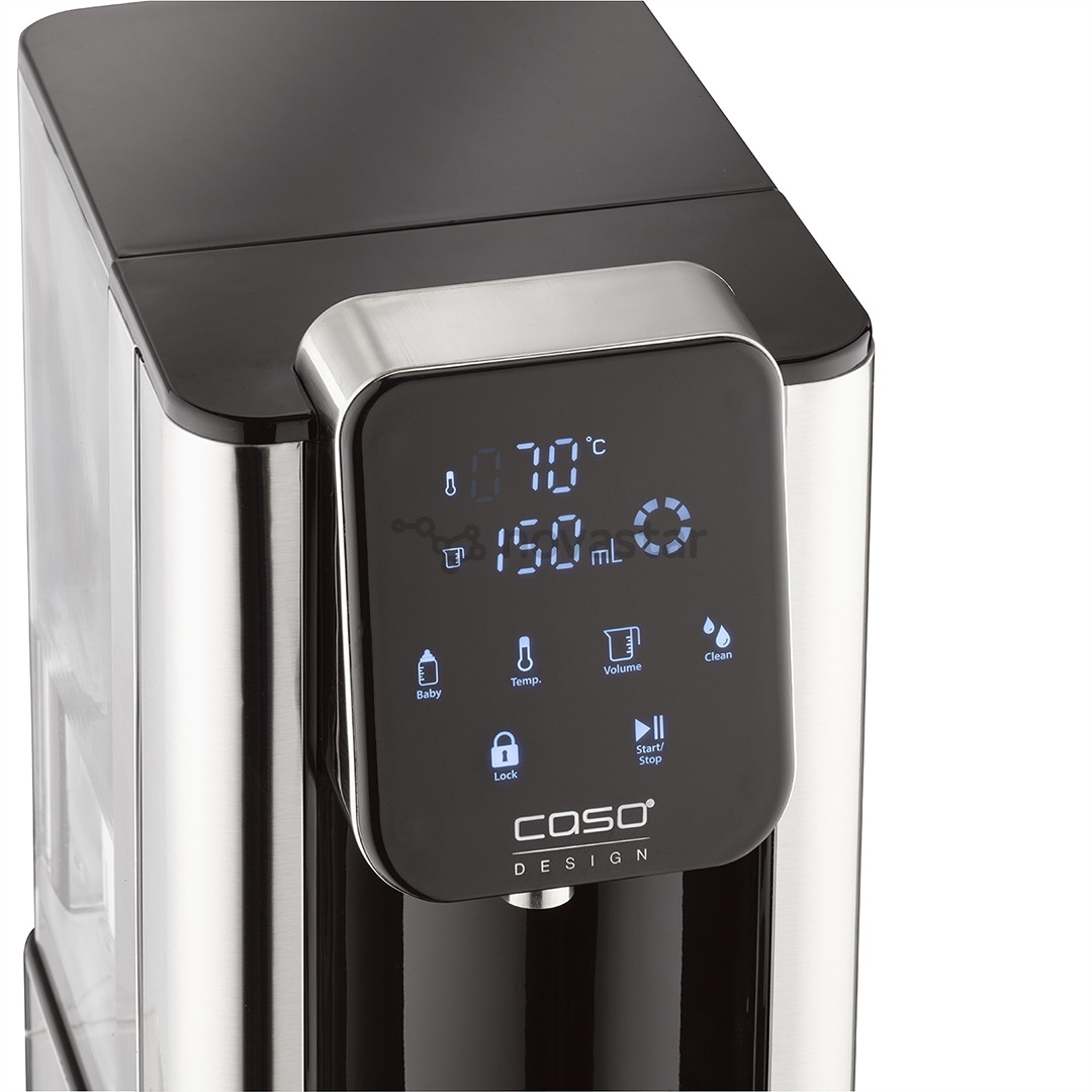 Caso Design Hot 7, 2600 W, black/stainless steel - Hot water dispenser